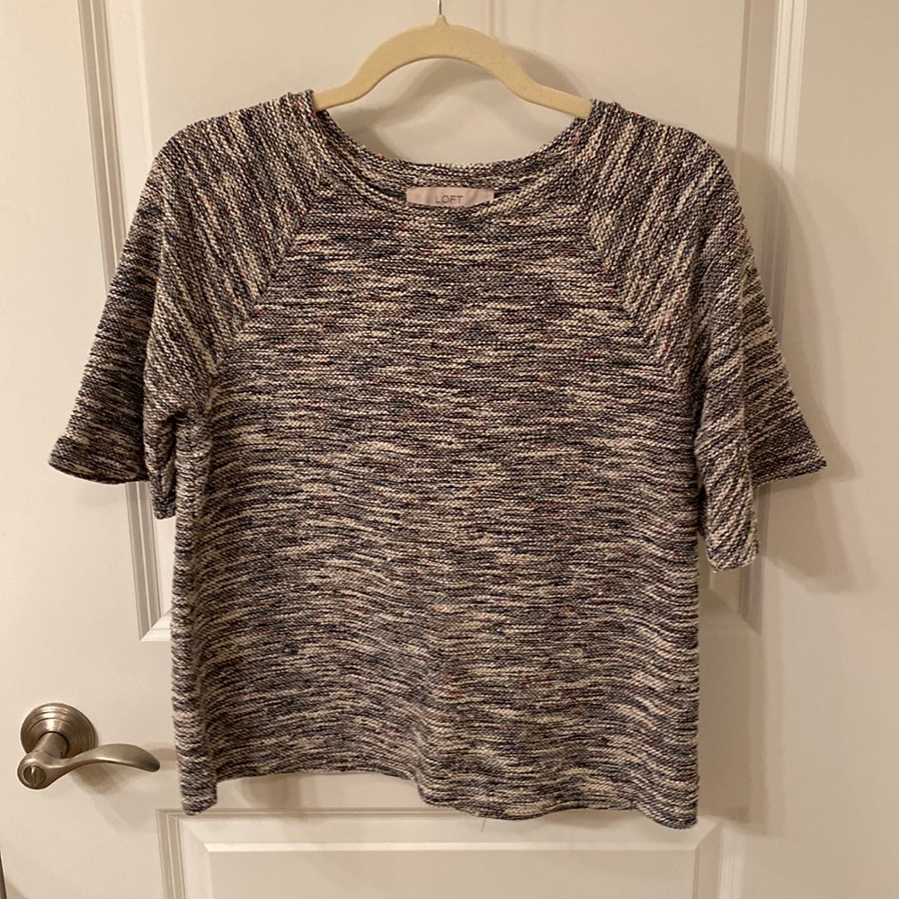 Tweed style top